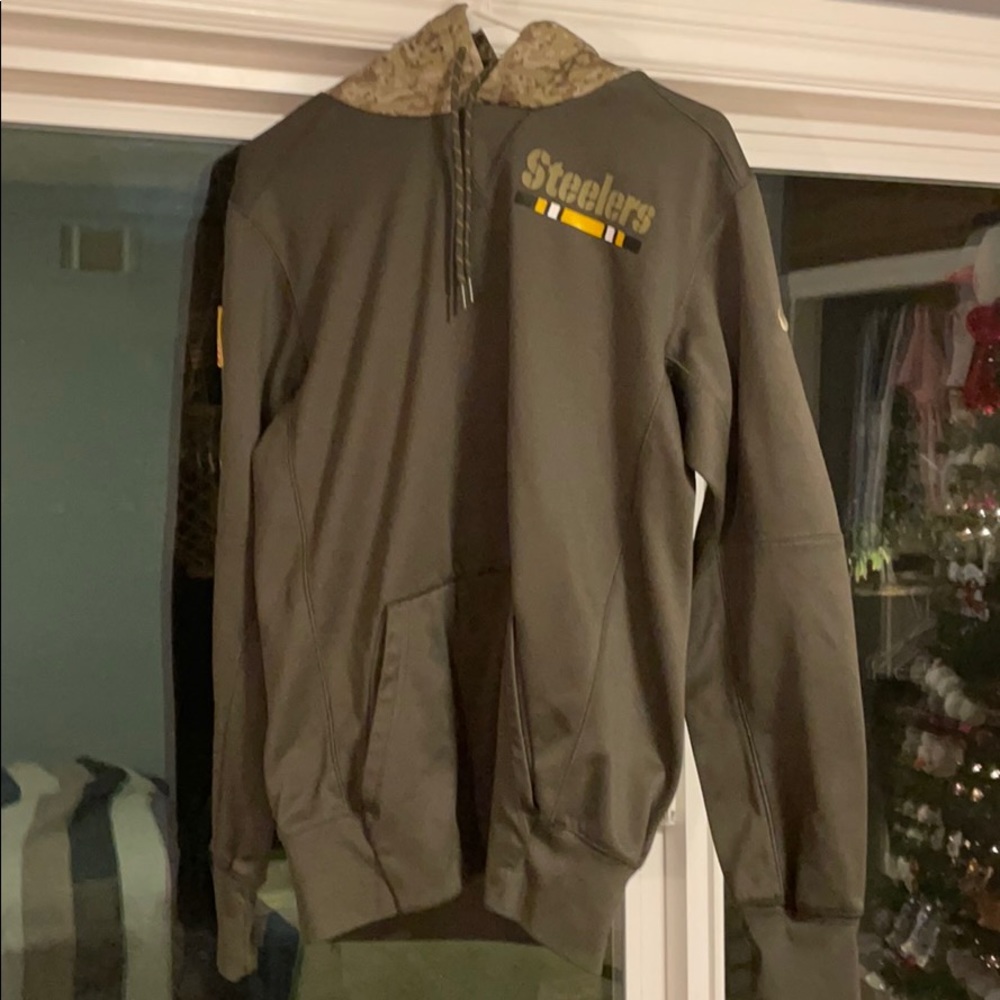 Nike Steelers USA Sweatshirt Camo men’s small